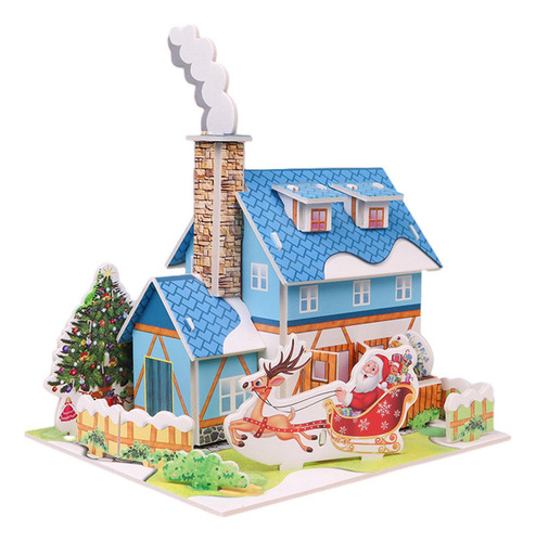 4 Diy Casas De Navidad Kits De Casas De Artesanía
