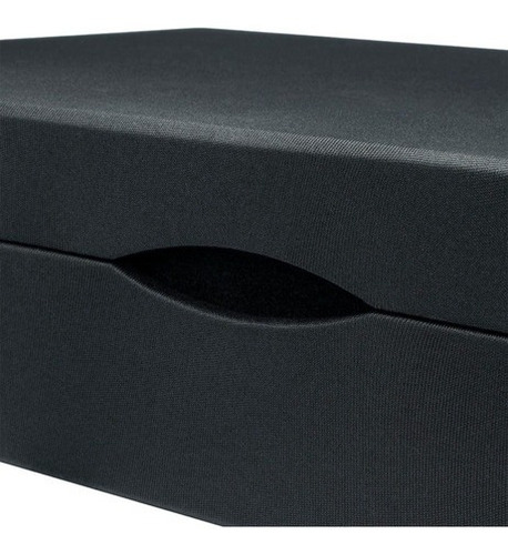 Estojo De Cetim Para Organizar Anéis Pequeno (15 X 20 Cm) Bh Cor Preto