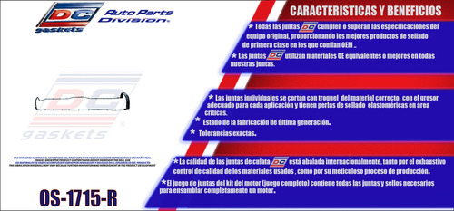 Junta Carter Para Jeep Cherokee L6 4.0l 87-01 / L6 4.2l 74-8