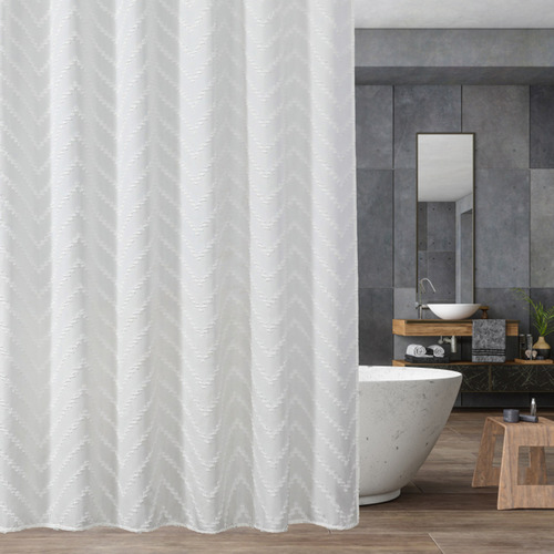 Una Cortina Moderna Para Baño Farmside, Universal Para Todos