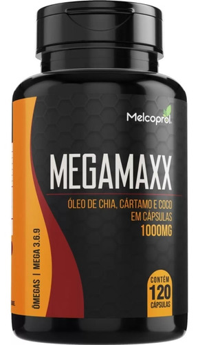 Imagem 2 de 5 de 1 Mega Maxx Com 120cps + Picolinato De Cromo 60cps + Brinde