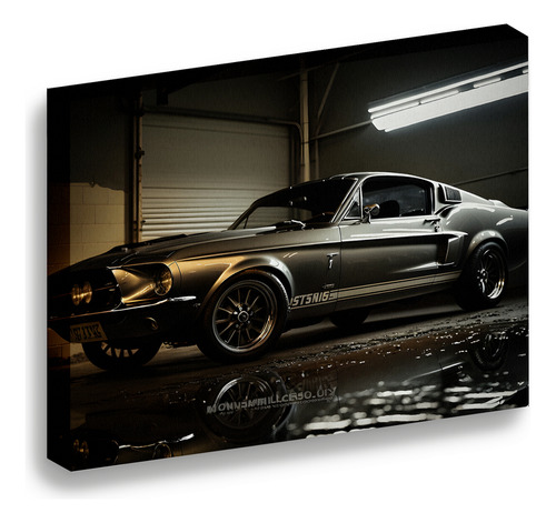 Cuadro Lienzo Canvas Auto Garage Deportivo Estudio 60*80cm