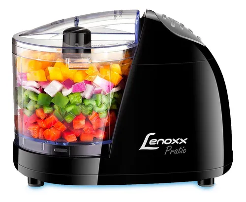 comprar Miniprocessador Lenoxx Pratic Pmp431 cor preto 110V Lâmina Dupla 100w