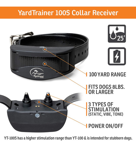 Sportdog Brand Yardtrainer 100 Entrenador Remoto...