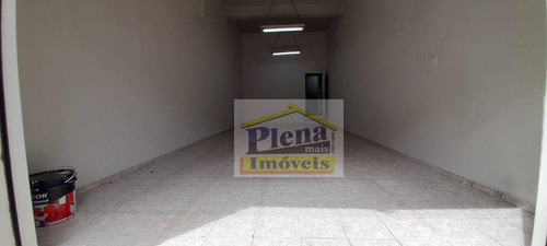 Salão Para Alugar Com 43 M² - Centro - Sumaré/sp - Sl1022