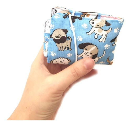Imagem 1 de 4 de Case Capa De Tecido Porta Absorventes Internos 8 Divisórias