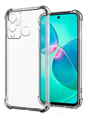 Estuche - Forro Transparente Antigolpes Infinix Hot 12 Play