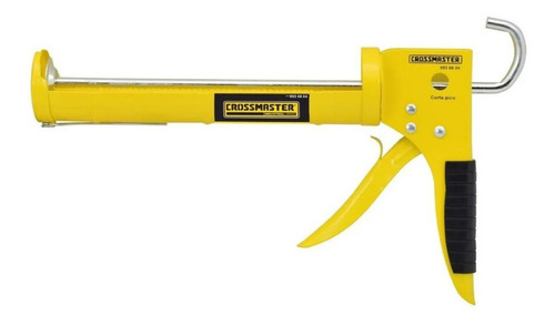 Imagen 1 de 7 de Pistola Para Aplicar Adhesivos 300cc Metalica Crossmaster