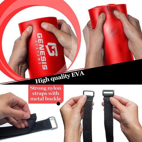 Almohadilla Para Sentadillas Foam Modelo Ergonómico Rojo