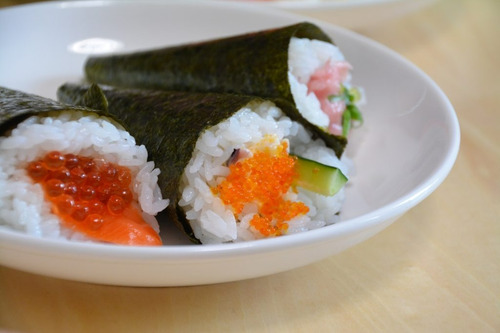 Imagen 6 de 6 de Alga Para Sushi, Nori Blue - 100 Hojas, Toyo Foods,
