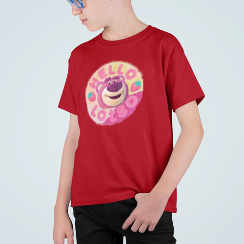 Pixar Playera Infantil Toy Story Lotso Hello Oficial