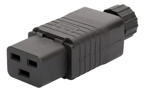 Plugue Iec 320 C19 C19 16a 250v 20a/125v Ca Conector De