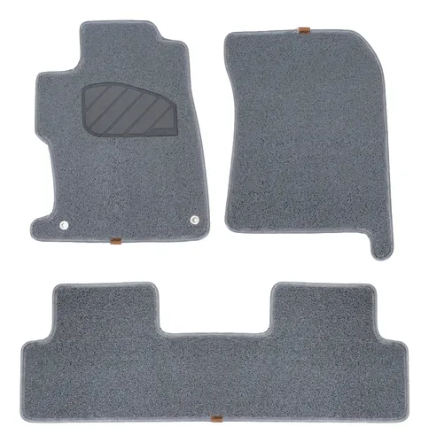 Tapete Para Carro De Capacho Original Lanzi Cinza Civic G8 2007 A 2012