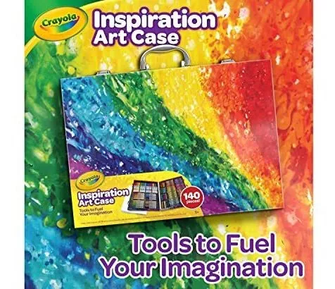 Crayola Inspiration Art Case, 140 Art Supplies, Crayons, Gift for