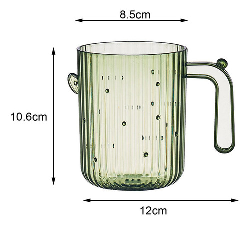 Nn 5 Accesorios De Baño De Vaso De Baño Portátil Para Verde