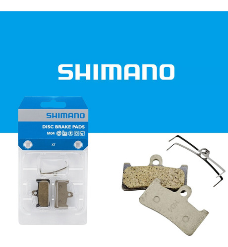 Pastilha De Freio Shimano Resina Xt Br-m755 M04 Com Mola
