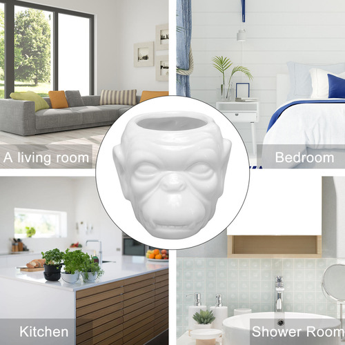 Jarrón De Cerámica Para Decoración Creativa, 1 Pieza