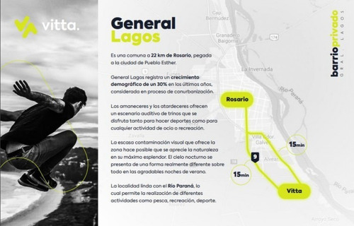 Imagen 6 de 13 de Terreno En Barrio Privado Vitta Gral Lagos