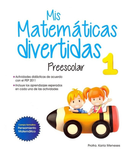 Mis Matemáticas Divertidas 1 Preescolar Karla Meneses