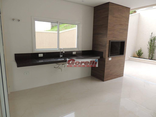 Casa Com 3 Dormitórios À Venda, 256 M² Por R$ 1.600.000,00 - Condomínio Real Park - Arujá/sp - Ca1495
