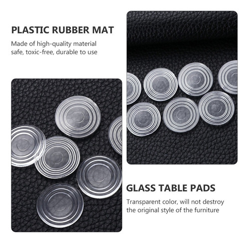 .. 200 Piezas Mesa De Té Mesa De Vidrio Almohadillas De