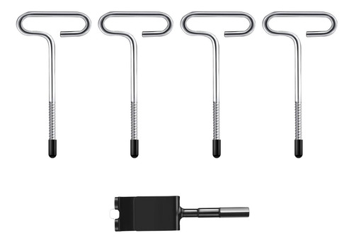 Adaptador De Taladro Para Anclaje De Hielo, Clavijas