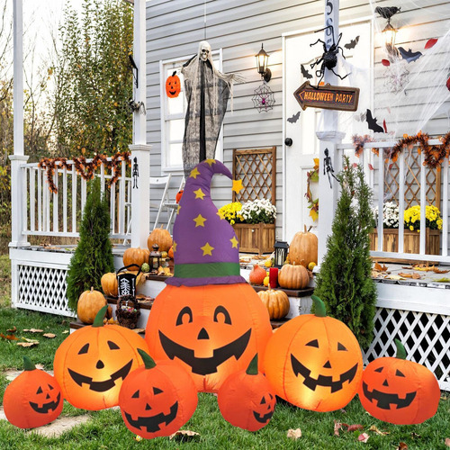 Calabaza Inflable Calabazas Inflables Para Patio Decoración