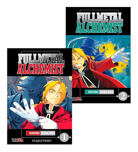 Manga Fullmetal Alchemist 2 Tomos Elige Tu Tomo Ivrea Sk