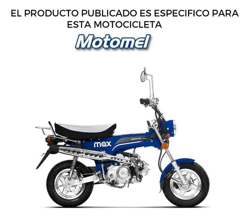 Motomel Max 70 110 Jgo Espejos Alternativos Rosca 10mm-altos