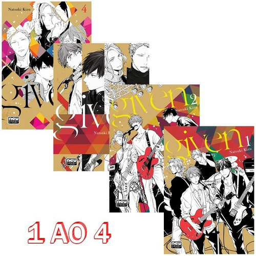 Given 1 Ao 4! Mangá Newpop! Novo E Lacrado!