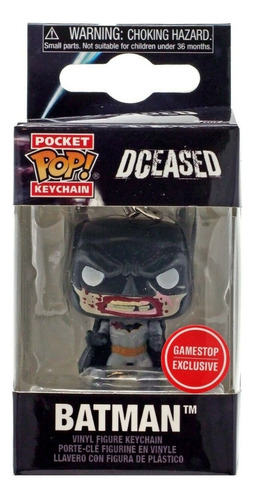 Llavero Funko Pop Batman Bloody Dceased Keychain Gamestop