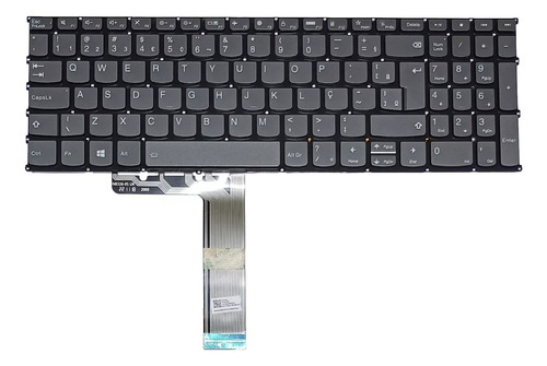Teclado Para Notebook Lenovo Ideapad 3 15alc6 82mfs001 Br Ç