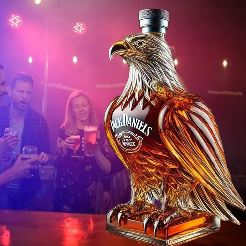Ie Funny Whiskey Eagle Botella De Decantación De Vidrio