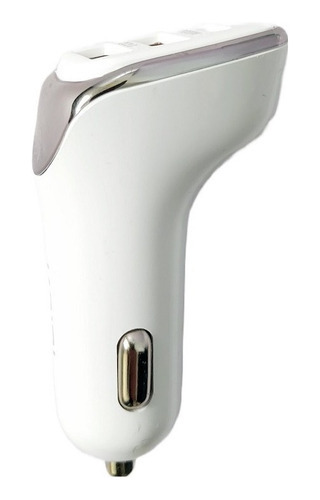 Carregador Veicular compatível com IPhone Kaidi Kd-304a Cor Branco