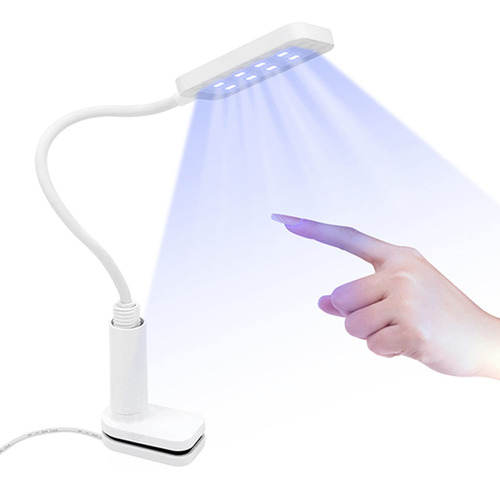 Lmpara De Uas Led Uv 2 En 1, Luz De Curado De Flash Flexible