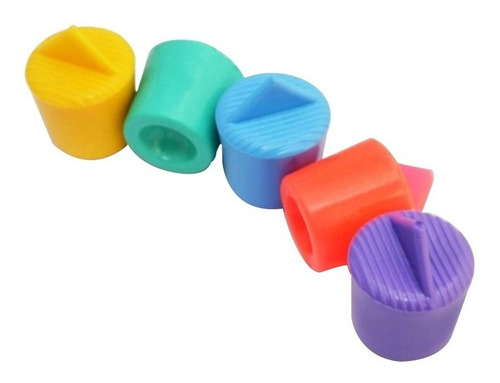 Corcho Tapon X12 Plastico Para Botellas Jugo Agua Bebida