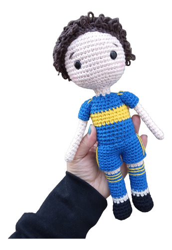 Jugadores Futbol Muñecos Amigurumis (boca, Temperley, River)