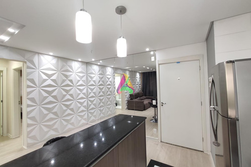Imagem 5 de 14 de Codigo: 0050 - Apartamento Semi Mobiliado Para Locação Condomínio Inspire Barueri Verde