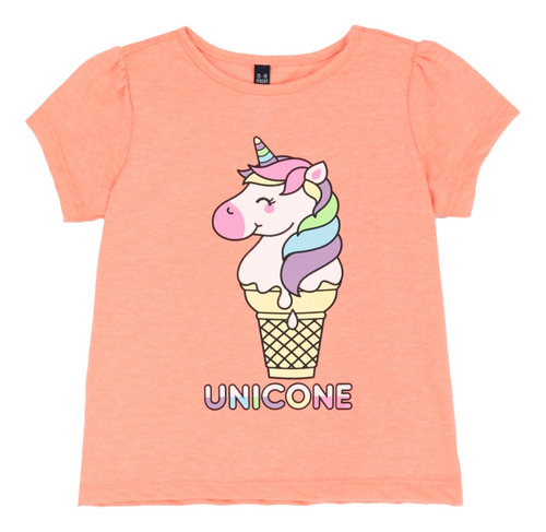 Playera Manga Corta De Bebé Niña C& A (3003522)