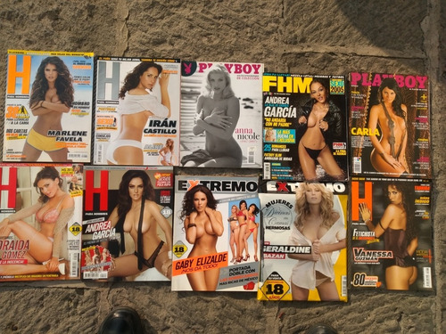 Playboy Lote 10 Revistas De Colección Envío Gratis Playboy (Usado)