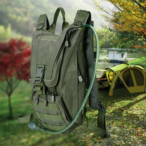 Viajar Camping Correr Ciclismo Mochila De Hidratación Verde