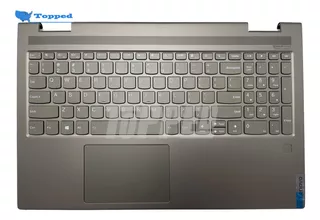 New Lenovo Yoga 7-15itl5 Palmrest Cover Keyboard 5cb1a22 Ppw