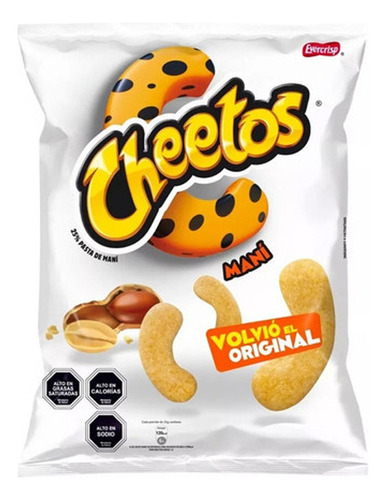 Cheetos Suflé Sabor Mani 200g