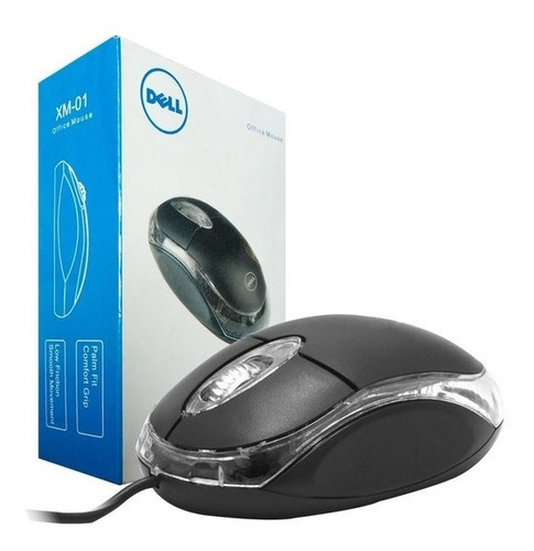 Mouse Óptico Con Cable Usb Marca Dell Xm-01 3 Botones 