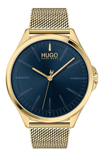 Hugo Smash Reloj Informal De Cuarzo Para Hombre Con Pulsera 