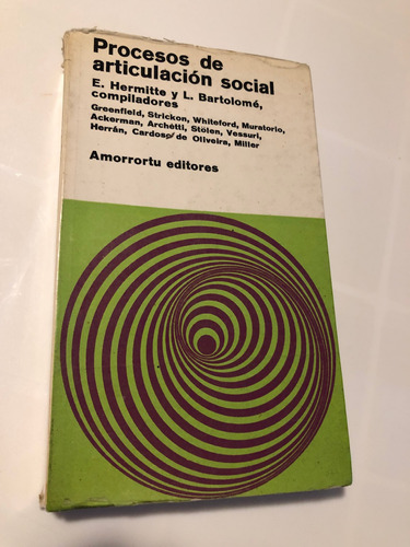 Libro Procesos De Articulación Social - Hermitte Y Bartolomé