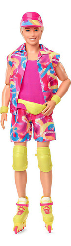 Ken En Patines Con Muñequeras De Barbie La Película Muñeco