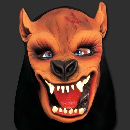 Máscara Animal Lobo / Lobisomem - Terror E Haloween