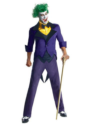 Disfraz Para Adulto El Joker Halloween 