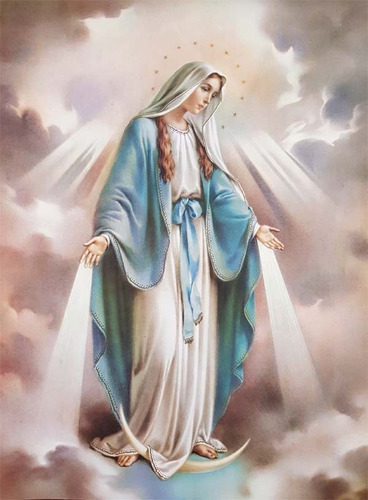 Lienzo De La Virgen Maria